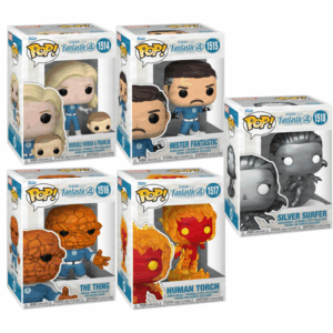 Funko Pop! Marvel 4 Fantasticos 2025 PACK 5 PZA