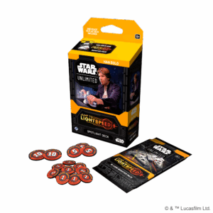 Star Wars Unlimited - Jump to Lightspeed Spotlight - Han Solo Deck - Inglés