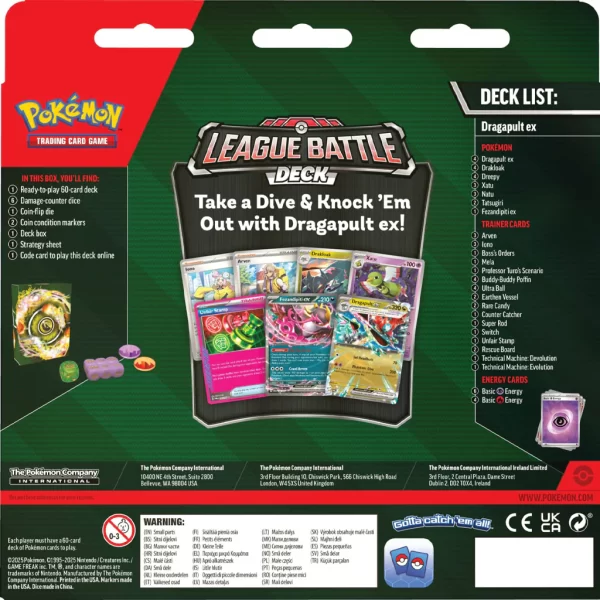 League Battle Deck Dragapult Ex - INGLES - Image 2