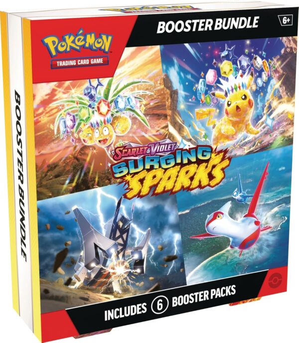 Pokémon TCG - Surging Sparks - Booster Bundle - INGLÉS