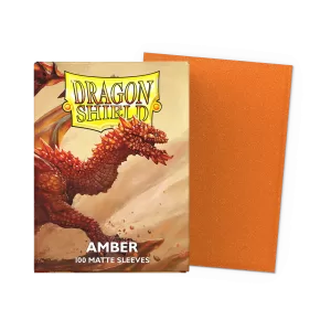 Dragon Shield - Micas Sleeves STND Amber Matte c/100