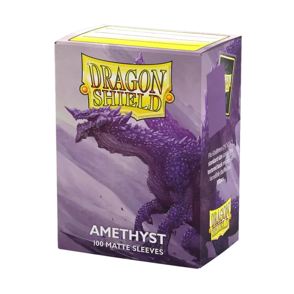 Dragon Shield - Micas Sleeves STND Amethyst Matte c/100 - Image 2