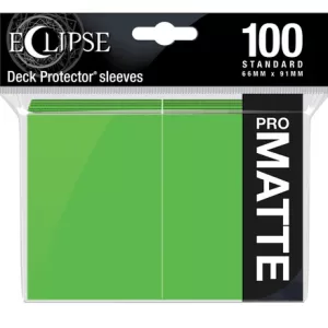 ULTRA PRO - Micas Sleeves Eclipse Matte STND Lime Green c/100