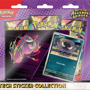 PREVENTA Pokémon TCG: Mega Evolution - Ascended Heroes - Tech Sticker Collection - Gastly